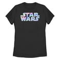 thumbnail image 1 of Women's Star Wars Holographic Logo  Graphic T-Shirt, 1 of 4