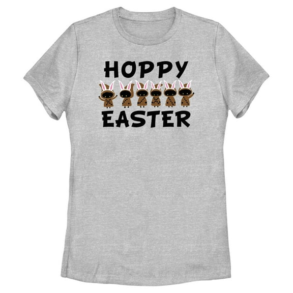 Women's Star Wars Hoppy Easter From The Jawas  Graphic Tee Athletic Heather X Large