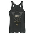 thumbnail image 1 of Women's Star Wars Jedi: Fallen Order Scout Trooper Helmet  Racerback Tank Top Black Heather Large, 1 of 3