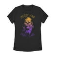 thumbnail image 1 of Women's Star Wars Messy Hair Don't Care Chewie Graphic Tee Black Large, 1 of 3