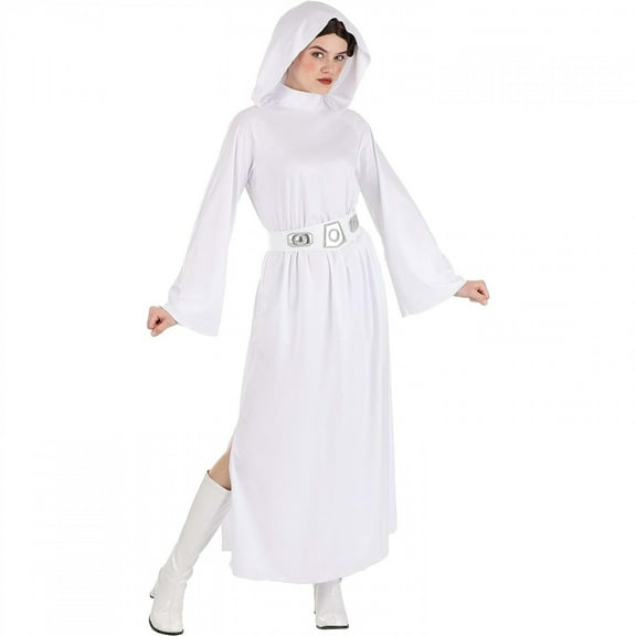Women's Star Wars Princess Leia Hooded Costume by Jazwares - Size Small