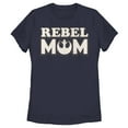 thumbnail image 1 of Women's Star Wars Rebel Mom  Graphic Tee Navy Blue Small, 1 of 4