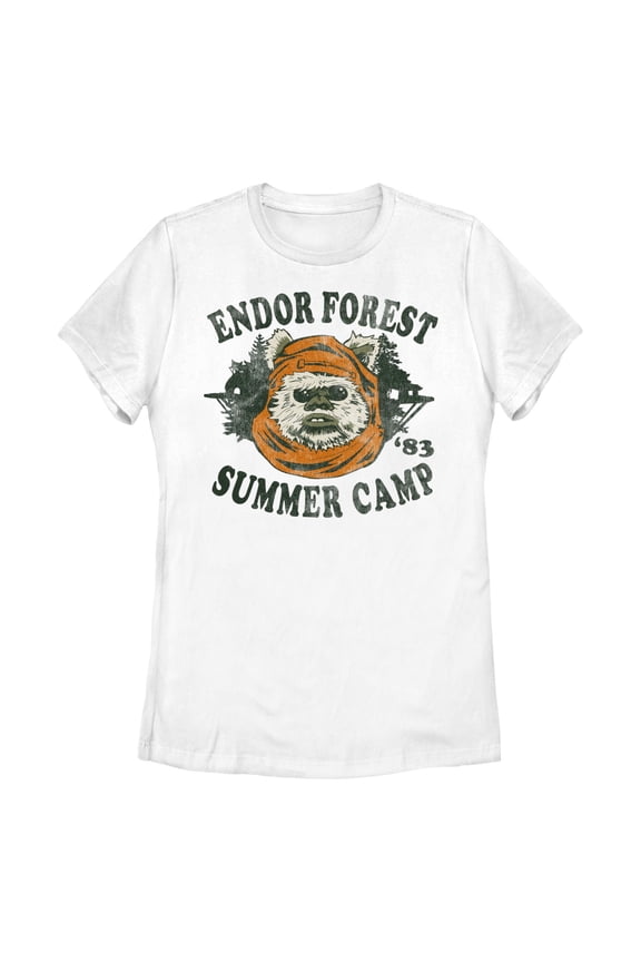 Women's Star Wars: Return of the Jedi Ewok Summer Camp Graphic T-Shirt
