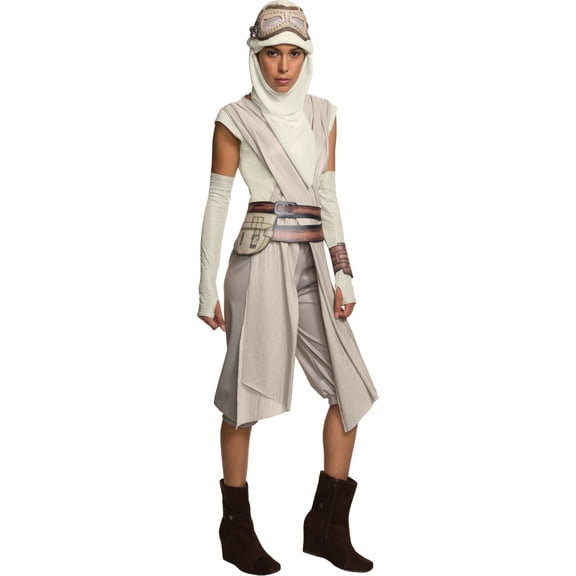 Star Wars: The Force Awakens - Rey Adult Mask and Hood