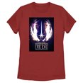 thumbnail image 1 of Women's Star Wars: Tales of the Jedi Epic Poster Graphic Tee Red X Large, 1 of 4