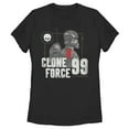 thumbnail image 1 of Women's Star Wars: The Bad Batch Clone Force 99 Graphic Tee Black Medium, 1 of 4