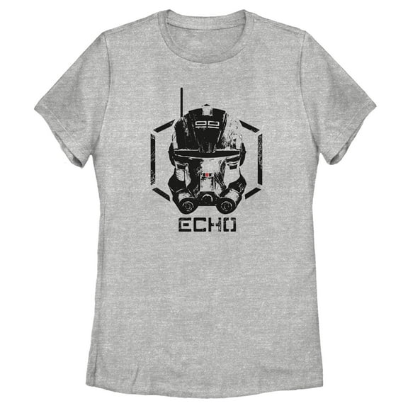Women's Star Wars: The Bad Batch Echo Graphic Tee Athletic Heather Medium