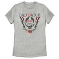 thumbnail image 1 of Women's Star Wars: The Bad Batch Lightning Logo  Graphic Tee Athletic Heather 2X Large, 1 of 4