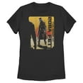 thumbnail image 1 of Women's Star Wars: The Book of Boba Fett Cad Bane Outlaw Gun Slinger Graphic Tee Black 2X Large, 1 of 4