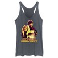 thumbnail image 1 of Women's Star Wars: The Book of Boba Fett R2-D2, Skywalker, Tano Old Friends  Racerback Tank Top Navy Blue Heather Medium, 1 of 4