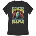 thumbnail image 1 of Women's Star Wars: The Book of Boba Fett Rancor Keeper  Graphic Tee Black 2X Large, 1 of 4
