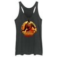 thumbnail image 1 of Women's Star Wars: The Book of Boba Fett Riding the Rancor  Racerback Tank Top Black Heather 2X Large, 1 of 4