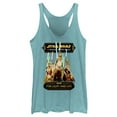 thumbnail image 1 of Women's Star Wars The High Republic Jedi For Light and Life  Racerback Tank Top Tahiti Blue 2X Large, 1 of 4