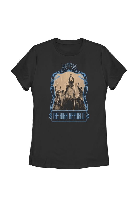 Women's Star Wars The High Republic Jedi Heroes  Graphic Tee Black Medium