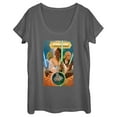thumbnail image 1 of Women's Star Wars The High Republic Jedi There Is No Fear Team  Scoop Neck Charcoal Small, 1 of 4