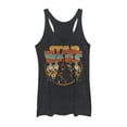 thumbnail image 1 of Women's Star Wars The Last Jedi First Order Retro Racerback Tank Top Black Heather X Large, 1 of 3