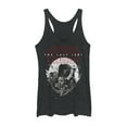 thumbnail image 1 of Women's Star Wars The Last Jedi Group Planet Logo Racerback Tank Top Black Heather Large, 1 of 3