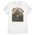 thumbnail image 1 of Women's Star Wars: The Mandalorian Gideon Imperial Remnant Graphic Tee White 2X Large, 1 of 5