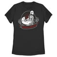 thumbnail image 1 of Women's Star Wars: The Mandalorian Grogu and Din Djarin Dadalorian Cradle Sketch  Graphic Tee Black 2X Large, 1 of 4