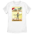 thumbnail image 1 of Women's Star Wars: The Mandalorian IG-11 Christmas Tree Comic Graphic Tee White 2X Large, 1 of 4