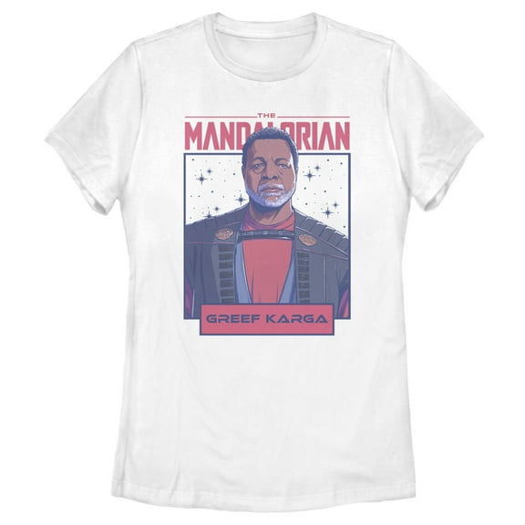 Women's Star Wars: The Mandalorian Karga Your Only Hope  Graphic Tee White Small