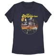thumbnail image 1 of Women's Star Wars: The Mandalorian Razor Crest Crew Graphic Tee Navy Blue Large, 1 of 5
