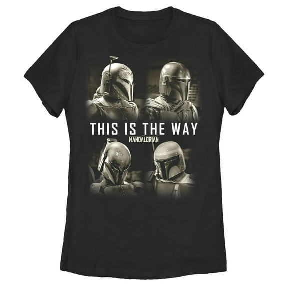 Women's Star Wars: The Mandalorian Stronger Together Graphic Tee Black 2X Large