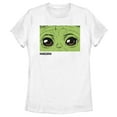 thumbnail image 1 of Women's Star Wars: The Mandalorian The Child Hypnotic Eyes  Graphic Tee White 2X Large, 1 of 5