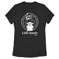 thumbnail image 1 of Women's Star Wars: The Mandalorian The Child Mando Little Bounty  Graphic Tee Black X Large, 1 of 3