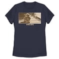 thumbnail image 1 of Women's Star Wars: The Mandalorian The Child Ramp Ears Down Graphic Tee Navy Blue Medium, 1 of 4