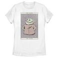thumbnail image 1 of Women's Star Wars: The Mandalorian The Child Simple Robe  Graphic Tee White X Large, 1 of 4