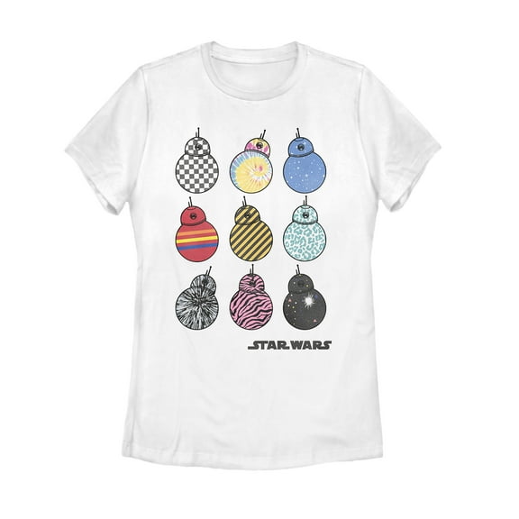 Women's Star Wars: The Rise of Skywalker BB-8 Fashion  Graphic Tee White 2X Large