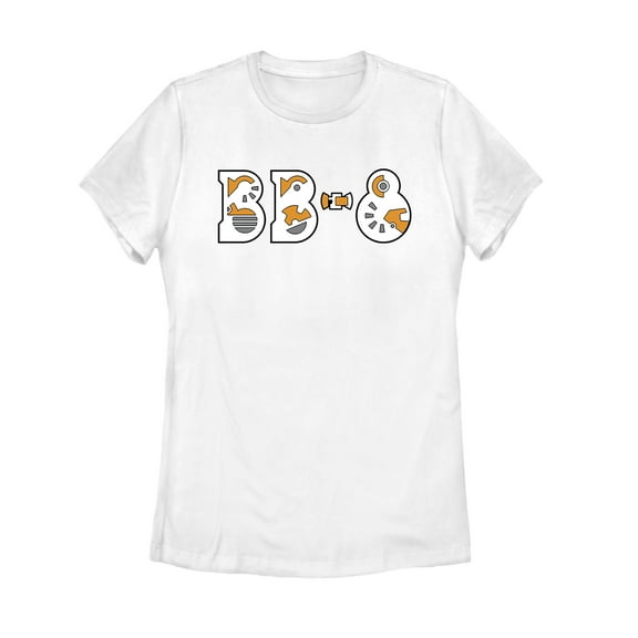 Women's Star Wars: The Rise of Skywalker BB-8 Gear Graphic Tee White 2X Large