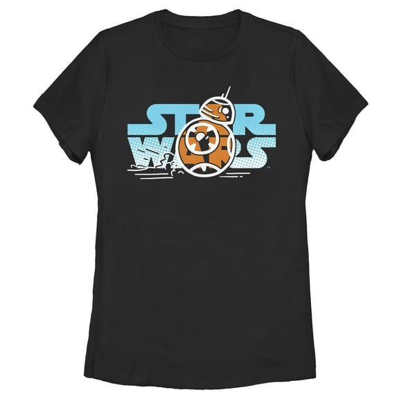 Women's Star Wars: The Rise of Skywalker BB-8 Speed Graphic Tee Black 2X Large
