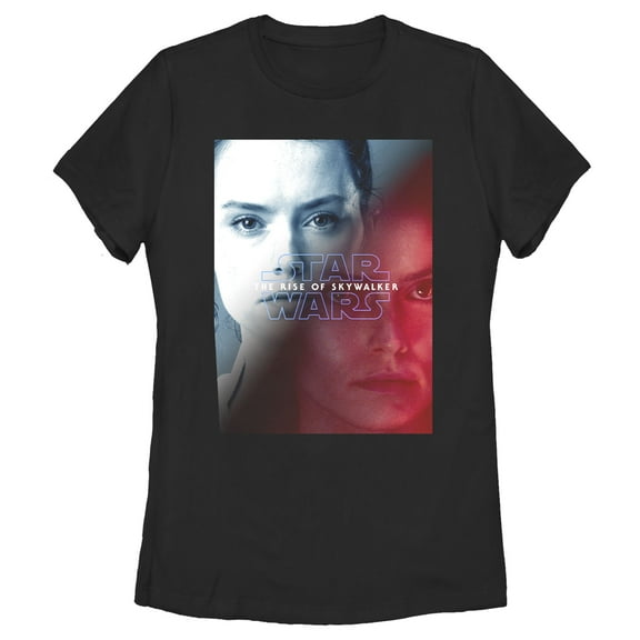 Women's Star Wars: The Rise of Skywalker Dark Rey Conflict Graphic Tee Black X Large