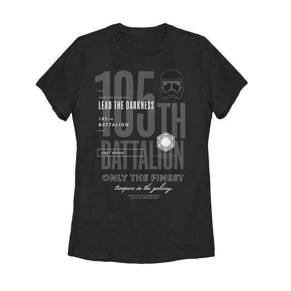 Women's Star Wars: The Rise of Skywalker Dark Side Recruitment Graphic Tee Black X Large