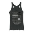 thumbnail image 1 of Women's Star Wars: The Rise of Skywalker Dark Side Recruitment Racerback Tank Top Black Heather Small, 1 of 3