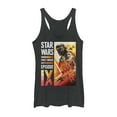 thumbnail image 1 of Women's Star Wars: The Rise of Skywalker First Order Glow  Racerback Tank Top Black Heather Medium, 1 of 3