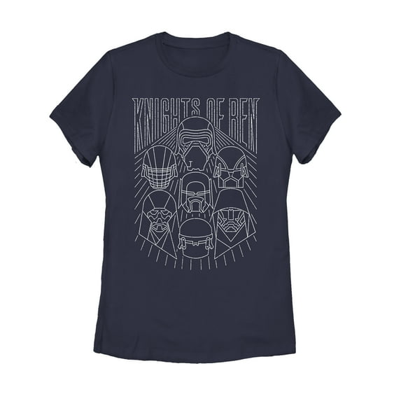 Women's Star Wars: The Rise of Skywalker Knights of Ren Streak Graphic Tee Black 2X Large