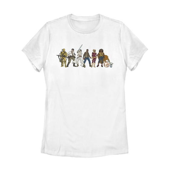 Women's Star Wars: The Rise of Skywalker Rebel Line  Graphic Tee White X Large