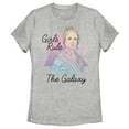 thumbnail image 1 of Women's Star Wars: The Rise of Skywalker Rey Girls Rule  Graphic Tee Athletic Heather X Large, 1 of 3