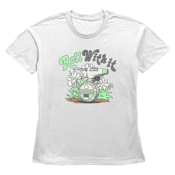 Women's Star Wars: The Rise of Skywalker Roll With It Graphic T-Shirt