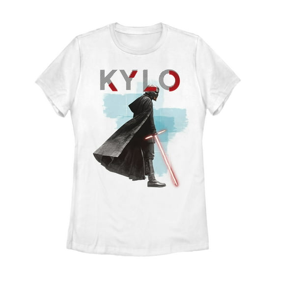 Women's Star Wars: The Rise of Skywalker Sinister Kylo Graphic Tee White X Large