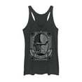 thumbnail image 1 of Women's Star Wars: The Rise of Skywalker Sith Trooper Playing Card  Racerback Tank Top Black Heather Large, 1 of 3