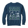 thumbnail image 1 of Men's Star Wars Ugly Christmas Hoth Sweet Hoth  Sweatshirt Navy Blue X Large, 1 of 3