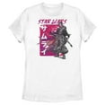 thumbnail image 1 of Women's Star Wars: Visions Samurai  Graphic Tee White Large, 1 of 4
