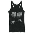 thumbnail image 1 of Women's Star Wars X-Wing Halloween Spiders  Racerback Tank Top Black Heather Large, 1 of 3