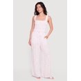 thumbnail image 1 of Women's Starfish Patterned Smocked Waist Pull On Pants, 1 of 4
