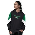 thumbnail image 1 of Women's Starter Black Philadelphia Eagles Scrimmage Hoodie, 1 of 2