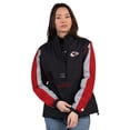 thumbnail image 1 of Women's Starter Black/Red Kansas City Chiefs Thursday Night Gridiron Half-Zip Jacket, 1 of 2